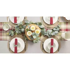 Autumn Harvest Plaid Table Runner