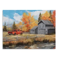 Autumn Homecoming Canvas Art Print