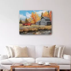 Autumn Homecoming Canvas Art Print