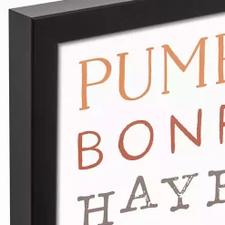 Autumn Things Framed Canvas Art Print