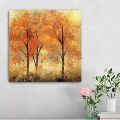 Autumn Trees Canvas Art Print, 20x20 in.