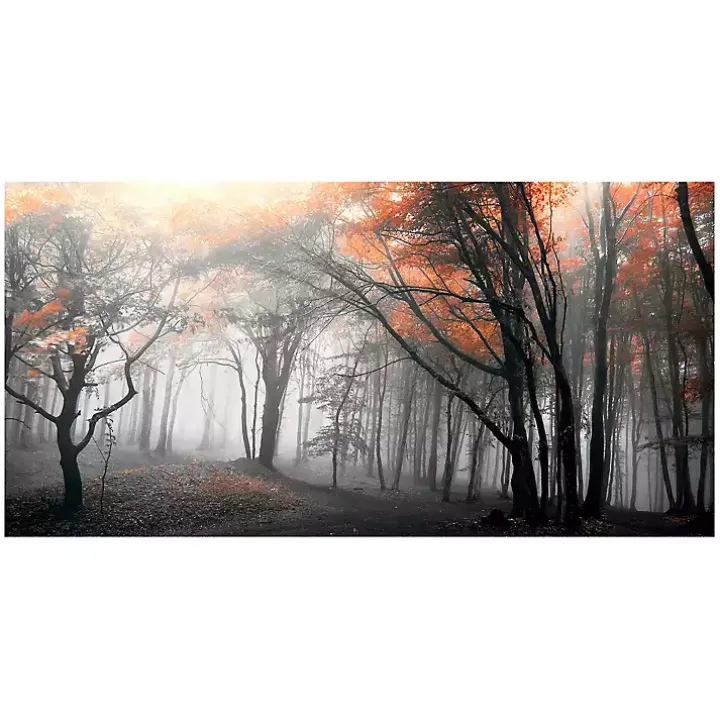 Autumn Woods Giclee Canvas Art Print