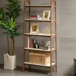 Ava Mid-Century Modern Bookcase