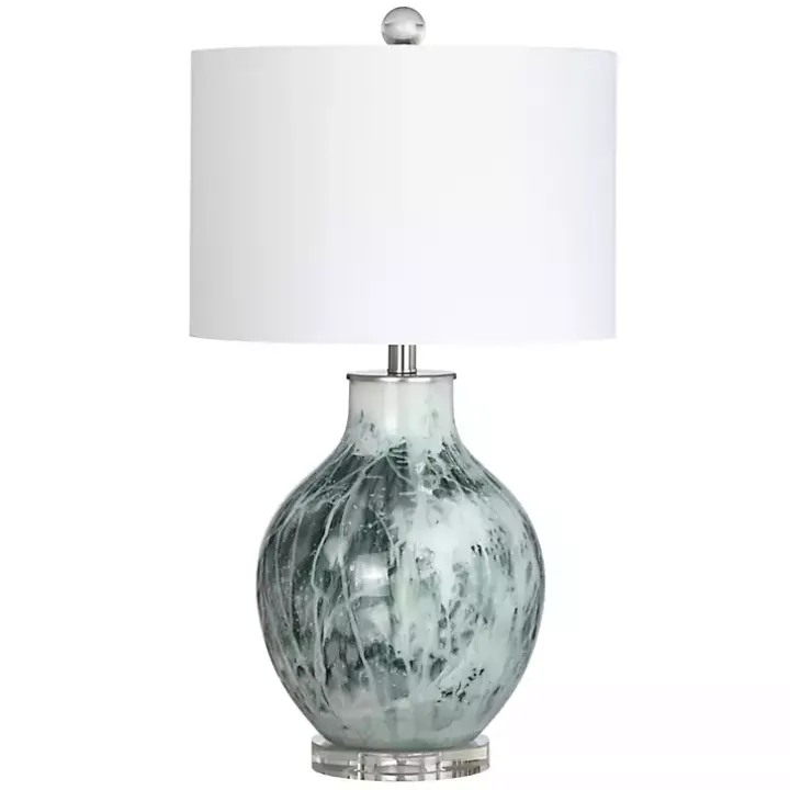 Azure Blue Ocean Table Lamp