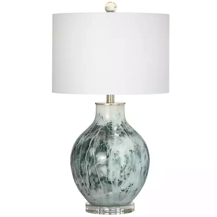 Azure Blue Ocean Table Lamp