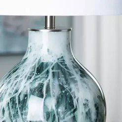 Azure Blue Ocean Table Lamp