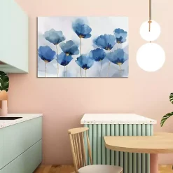 Azure Gathering Canvas Art Print