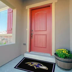 Baltimore Ravens Area Rug, 3x4