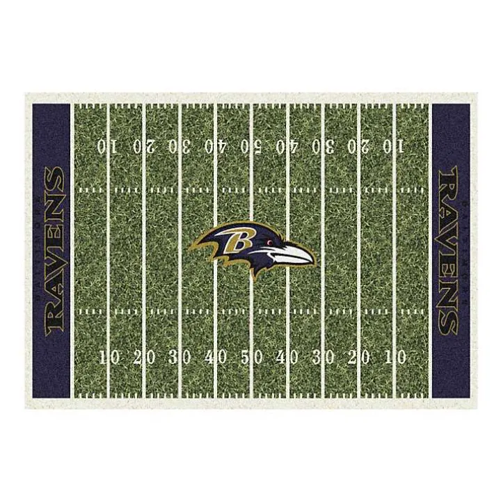 Baltimore Ravens Home Field Area Rug, 6x8
