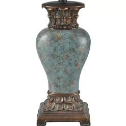 Barbados Blue Traditional Table Lamp