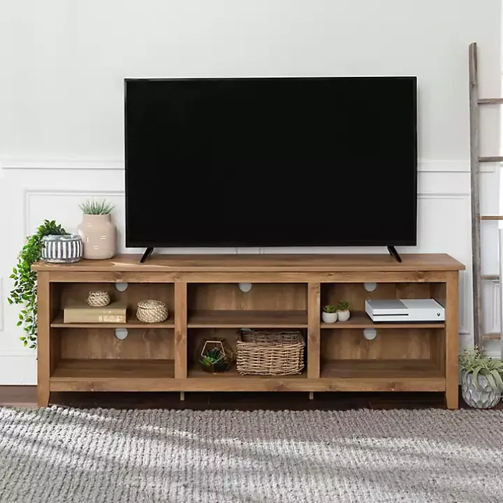 Barnwood TV Stand, 70 in.