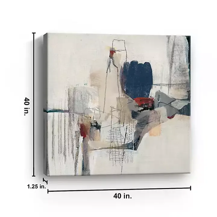 Bay Bridge II Giclee Canvas Art Print, 40x40 in.