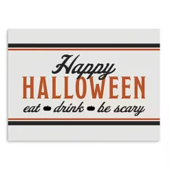 Be Scary Halloween Canvas Art Print, 24x32