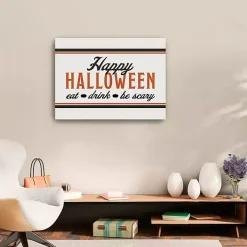 Be Scary Halloween Canvas Art Print, 24x32