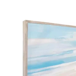 Beach at Dusk Framed Art Print by Sally Swatland