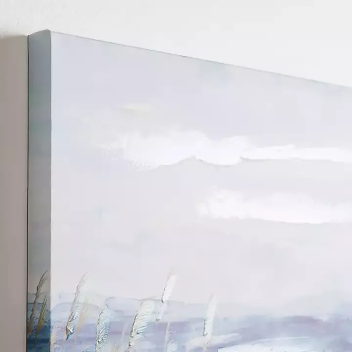 Beach Blues Canvas Art Print