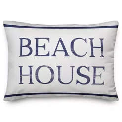 Beach House Outdoor Pillow