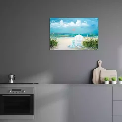 Beach Relaxation Canvas Art Print