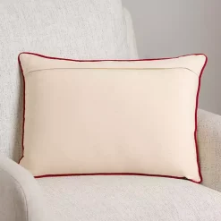 Beaded Mushrooms Lumbar Pillow