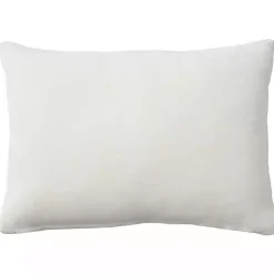 Beige Asymmetrical Stripes Lumbar Pillow