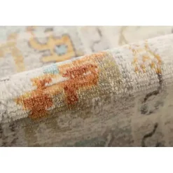 Beige Bohemian Area Rug, 7x9