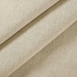 Beige Burlap Knotted Curtain Panel Set, 108 in.