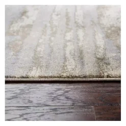 Beige Edward Abstract Area Rug, 5x7