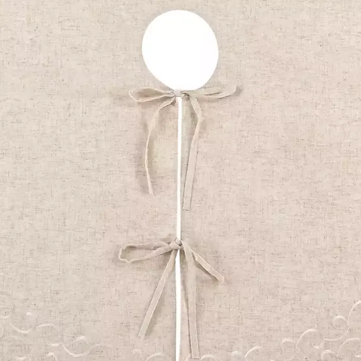 Beige Embroidered Tree Skirt