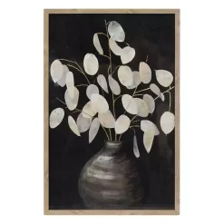 Beige Eucalyptus Framed Art Prints