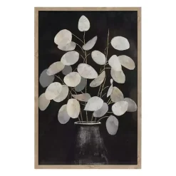 Beige Eucalyptus Framed Art Prints