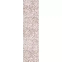 Beige Madison Abstract Runner, 2x8