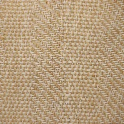 Beige Woven Pom Pom Pillow
