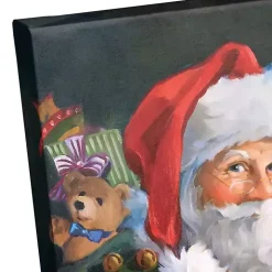 Believe Santa Claus Canvas Art Print