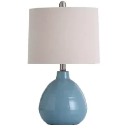 Bermuda Blue Ceramic Table Lamp