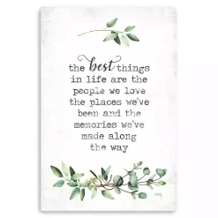 Best Things in Life Canvas Art Print, 24x36 in.