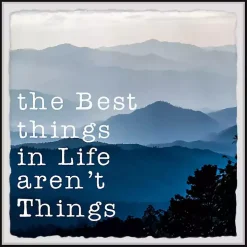 Best Things in Life Framed Wall Plaque