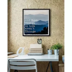 Best Things in Life Framed Wall Plaque