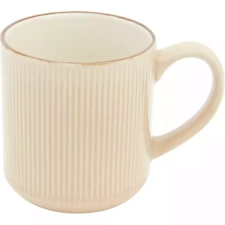 Betsy Cream Ribbed 16-pc. Dinnerware Set