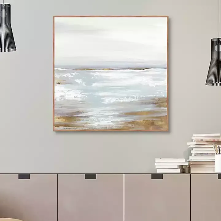 Beyond the Distance I Framed Canvas Art Print