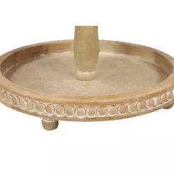 Birch Wood Tiered Tray