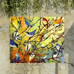 Birds of A Feather Outdoor Canvas Art Print