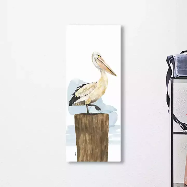 Birds of the Coast Panel III Canvas Art Print