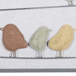 Birds on a Wire Metal Wall Plaque