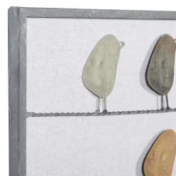 Birds on a Wire Metal Wall Plaque