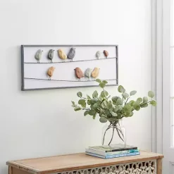Birds on a Wire Metal Wall Plaque