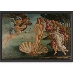 Birth of Venus Framed Canvas Art Print, 36x28 in.