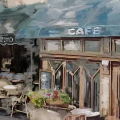 Bistro de Paris I Canvas Art Print