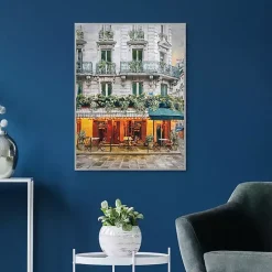 Bistro Du Coin Framed Art Print