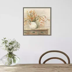 Bittersweet Bouquet Framed Canvas Art Print