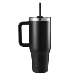 Black 40 oz. Insulated Travel Tumbler